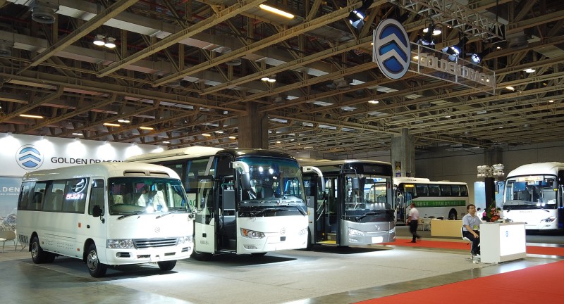 2019澳门车展金旅客车畅想绿色公共出行