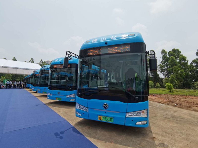 186台金旅氢燃料电池客车 助力佛山南海区仙湖氢谷项目建设