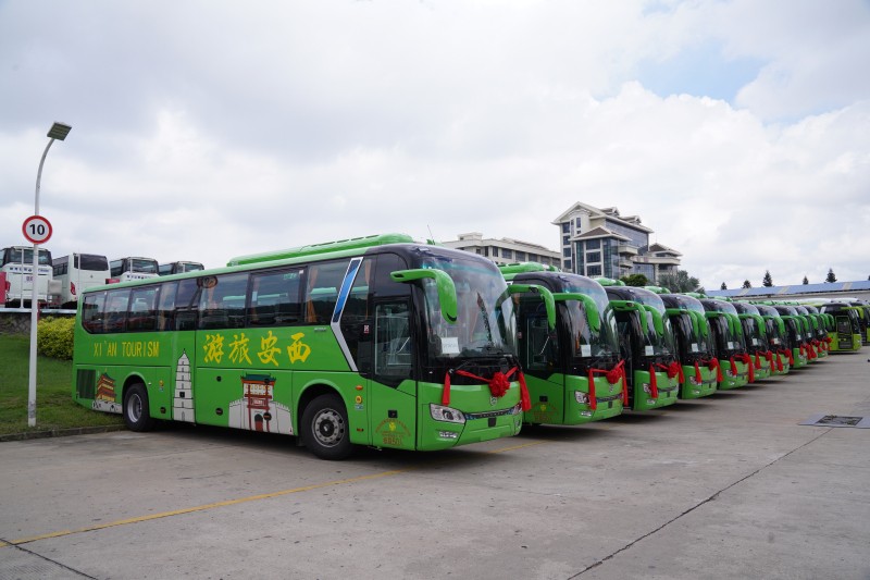 感受古韵长安 金旅凯歌批量交付西安西旅