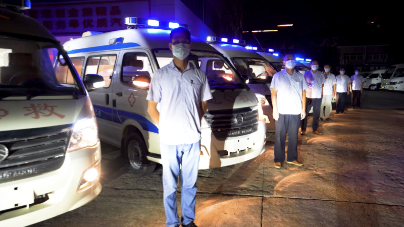 同心守护 金旅负压救护车紧急驰援厦门疫区