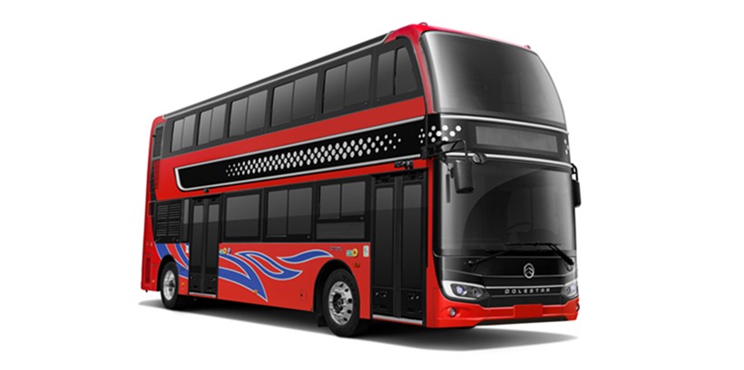 XML6106北极星纯电双层公交