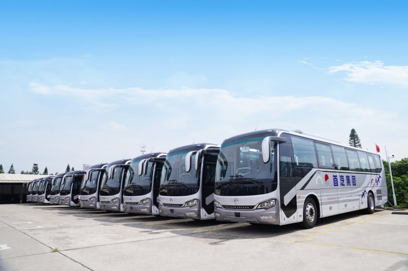40辆金旅纯电动客车”上岗”首汽集团，绿色出行战略合作再升级