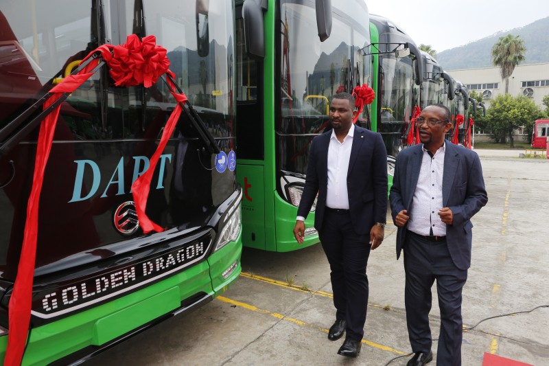 今年出口非洲最大BRT订单，200台金旅公交交付坦桑尼亚